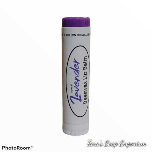 All-Natural Lavender Hemp Beeswax Lip Balm