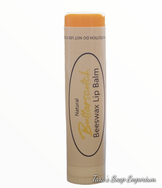 All-Natural Butterscotch Beeswax Lip Balm
