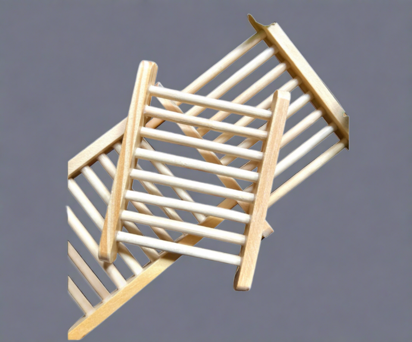 Bamboo Wood Soap Dishes
