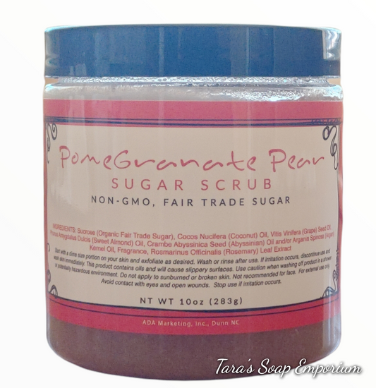 Pomegranate Pear Sugar Scrub