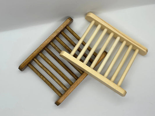 Bamboo Wood Soap Dishes