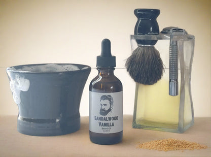 Sandalwood Vanilla Beard Oil